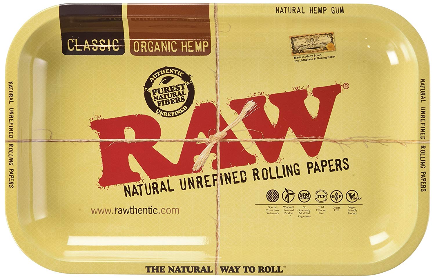 רואו מגש קלאסי | RAW Classic Rolling Tray