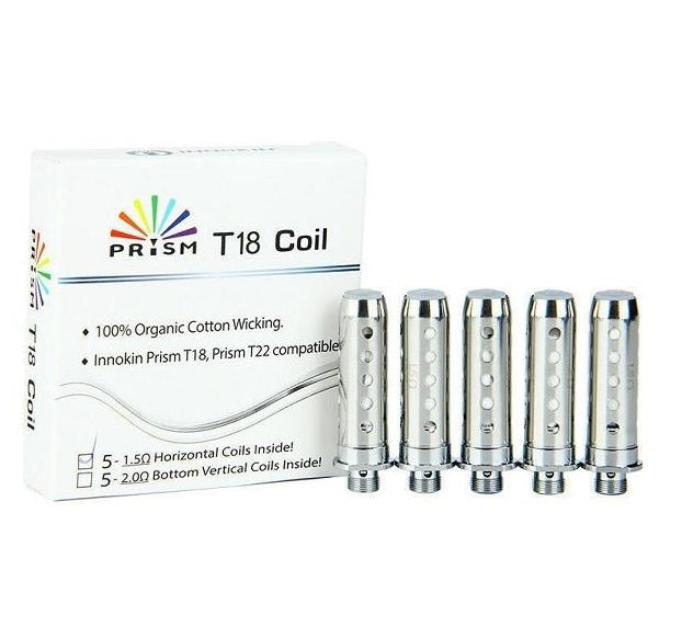 סלילי החלפה Innokin Prism עבור Endura T18/T22 5pcs